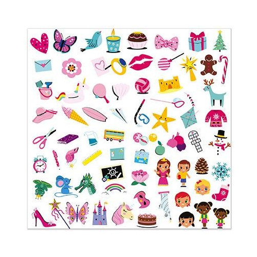 Janod Atelier Origami papírové skládanky Nebe peklo ráj Mini 7+