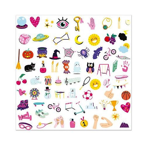 Janod Atelier Origami papírové skládanky Nebe peklo ráj Mini 7+