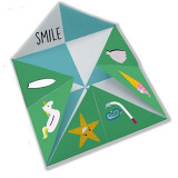 Janod Atelier Origami papírové skládanky Nebe peklo ráj Mini 7+