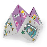 Janod Atelier Origami papírové skládanky Nebe peklo ráj Mini 7+