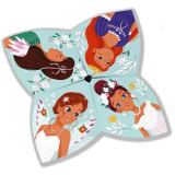 Janod Atelier Origami papírové skládanky Nebe peklo ráj Mini 7+