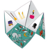 Janod Atelier Origami papírové skládanky Nebe peklo ráj Mini 7+