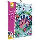 Janod Atelier Páv dekorace na zeď Mini 7+