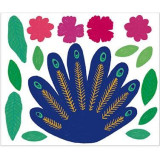 Janod Atelier Páv dekorace na zeď Mini 7+