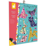 Janod Atelier Origami papírové skládanky Zvířátka Mini 8+