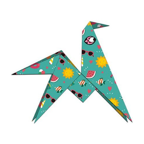 Janod Atelier Origami papírové skládanky Zvířátka Mini 8+