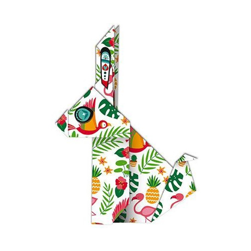 Janod Atelier Origami papírové skládanky Zvířátka Mini 8+
