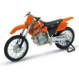Welly Motocykl KTM 450SX Racing 1:18 oranžový