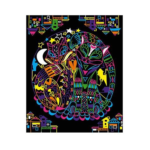 Janod Atelier Malování fixy Zvířátka Maxi 7+