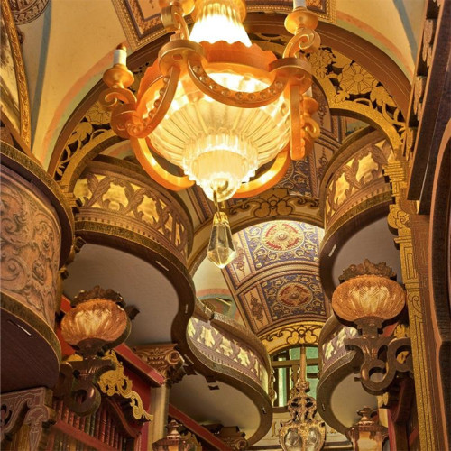 RoboTime 3D skládačka Zarážka na knihy Miniatura domečku Knihovna divů