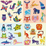 Janod Atelier XXL sada s mnoha aktivitami Zvířátka Maxi 6+