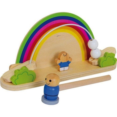 Small Foot Duhová houpačka