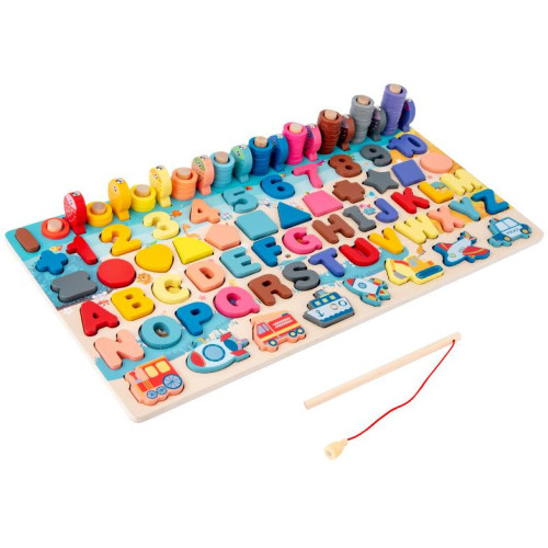 2Kids Toys Multifunkční deska vkládačka 6 v 1