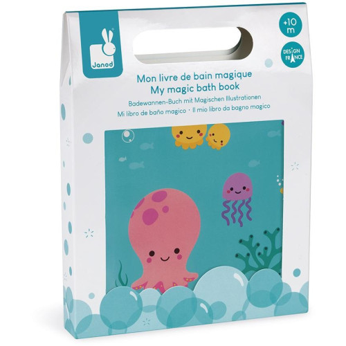 Janod měkká obrázková knížka Podmořský svět