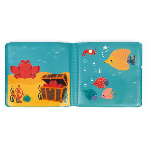 Janod měkká obrázková knížka Podmořský svět