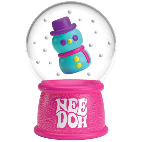 Schylling NeeDoh Vánoční sněhová koule mačkací