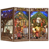 2Kids Toys 3D skládačka Zarážka na knihy Miniatura domečku Úřad pro záležitosti koček