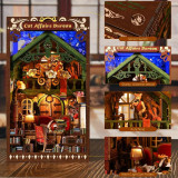 2Kids Toys 3D skládačka Zarážka na knihy Miniatura domečku Úřad pro záležitosti koček