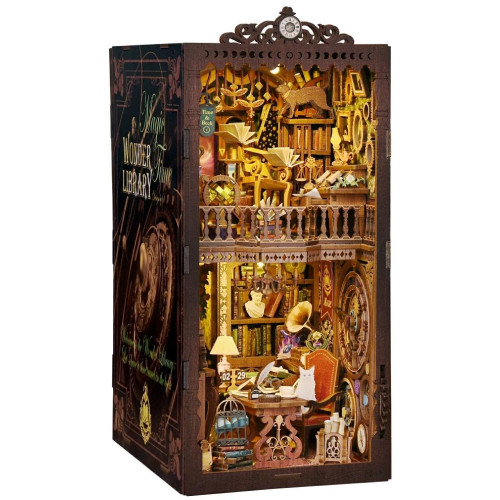 2Kids Toys 3D skládačka Zarážka na knihy Miniatura domečku Mystická knihovna