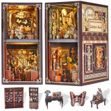 2Kids Toys 3D skládačka Zarážka na knihy Miniatura domečku Dům sběratele motýlů
