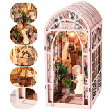 2Kids Toys 3D skládačka Zarážka na knihy Miniatura domečku Skleník umělkyně