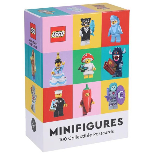 Chronicle Books LEGO® Minifigurky 100 ks pohlednic