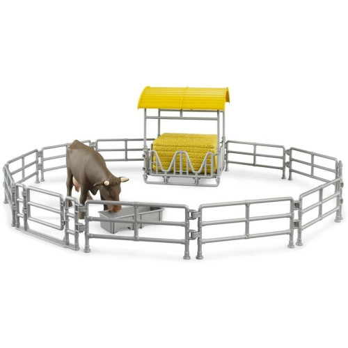 Bruder Seník s ohradami a krávou