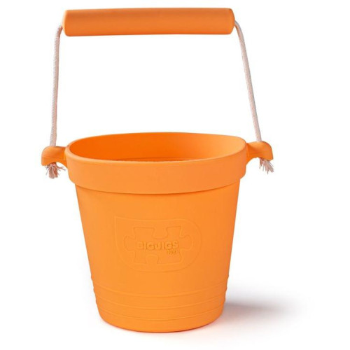 Bigjigs Toys Plážový kyblíček oranžový