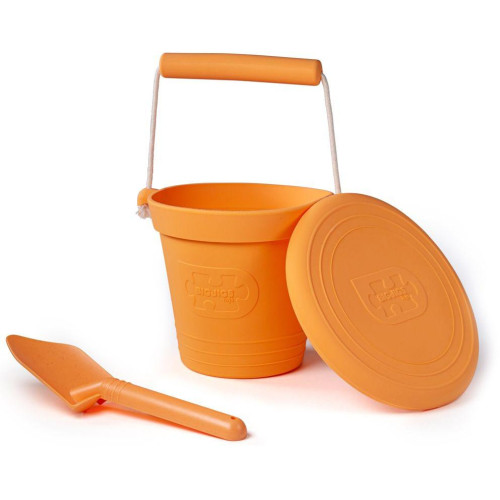 Bigjigs Toys Plážový kyblíček oranžový
