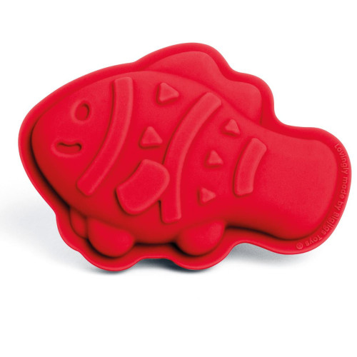 Bigjigs Toys Silikonové formičky červené Cherry