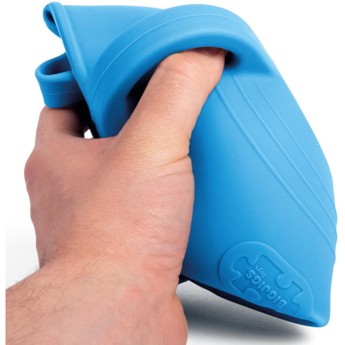 Bigjigs Toys Silikonová konvička modrá Ocean