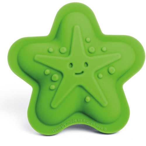 Bigjigs Toys Silikonové formičky zelené Meadow