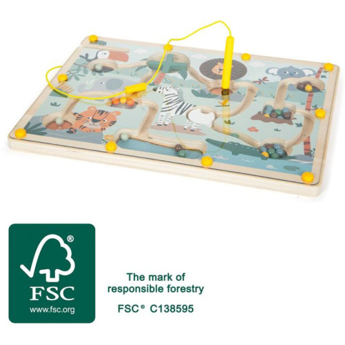 small foot Magnetické bludiště Safari