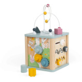 Bigjigs Toys Motorická aktivní kostka s labyrintem