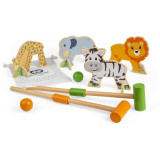 Bigjigs Toys Dřevěný kroket Džungle