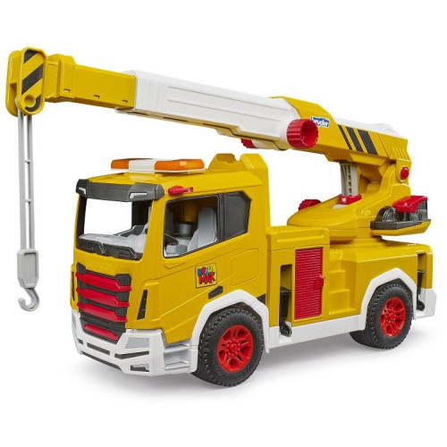 Bruder Nákladní žlutý jeřáb ROADMAX