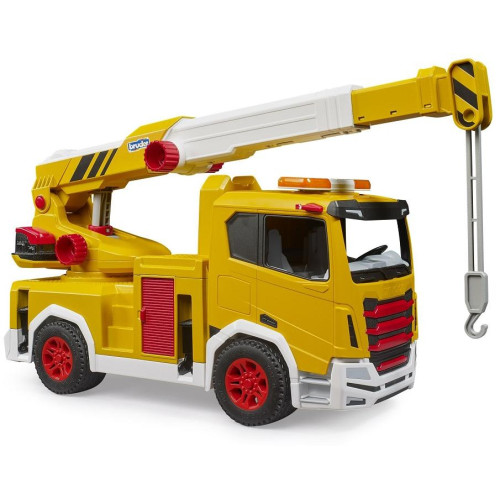 Bruder Nákladní žlutý jeřáb ROADMAX