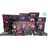 2Kids Toys LED NEON LIGHT lampička Motýli - poškozený obal