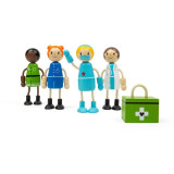 Tidlo Dřevěné postavičky Zdravotníci