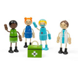 Tidlo Dřevěné postavičky Zdravotníci