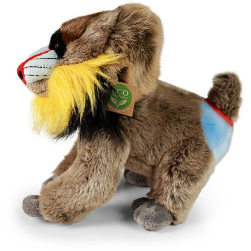 Rappa Plyšová opice mandril 28 cm ECO-FRIENDLY