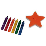 Kreslení ve vaně Janod 6 ks barviček houba na mazání