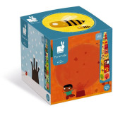 Skládací pyramida Čtyři roční období Janod 10 dílů