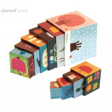 Skládací pyramida Čtyři roční období Janod 10 dílů