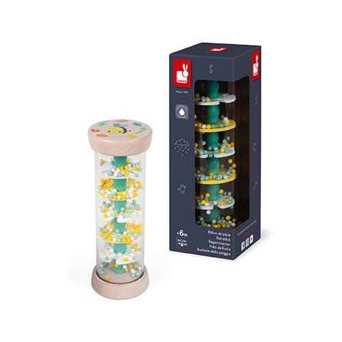 Dřevěný hudební nástroj pro děti Padající déšť Janod Pure