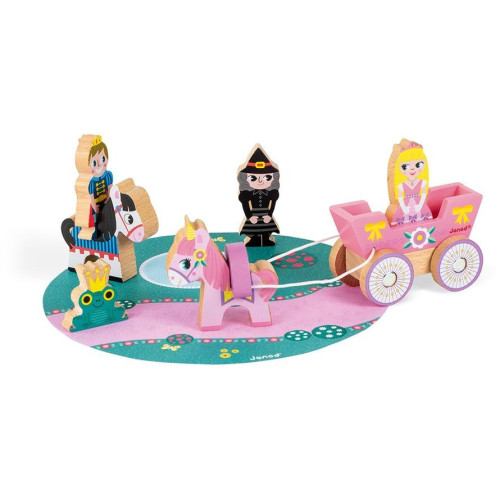 Dřevěné postavičky a zvířátka Princezny Janod Mini Story