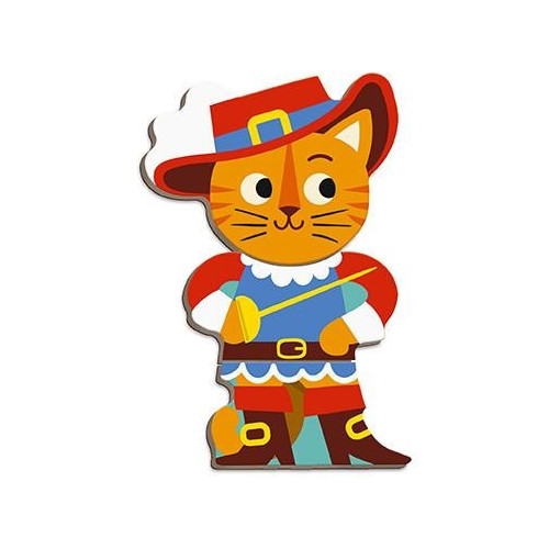 Magnetická kniha skládačka Pohádky Magnetibook Janod od 3 let