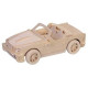 Woodcraft Dřevěné 3D puzzle malé BMW