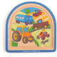 Bigjigs Toys Dřevěné vícevrstvé puzzle Farma