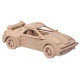 Woodcraft Dřevěné 3D puzzle malé Ferrari